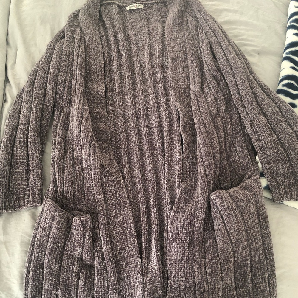 Comfy Grey Sweater (belt not sold with)